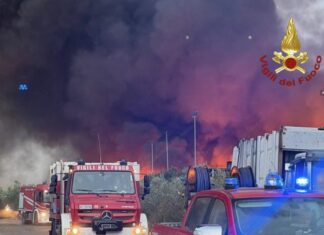 AGGIORNAMENTO – INCENDIO ECOCENTRO DI LEQUILE