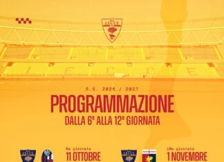 Prossimi appuntamenti del Lecce