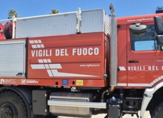 Crollo dell’ascensore in una palazzina di via Lupiae: donna salvata in extremis dai Vigili del Fuoco